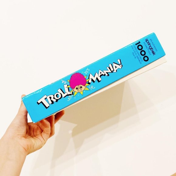 💖 SOLD 💖 BNIB Deadstock 1992 Vintage Troll Mania Springbok 1000 Pcs Puzzles - Picture 3 of 4